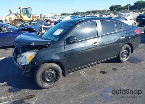 2014 Nissan Versa 1.6 Sv из США, поврежденный, VIN 3N1CN7AP4EL816502